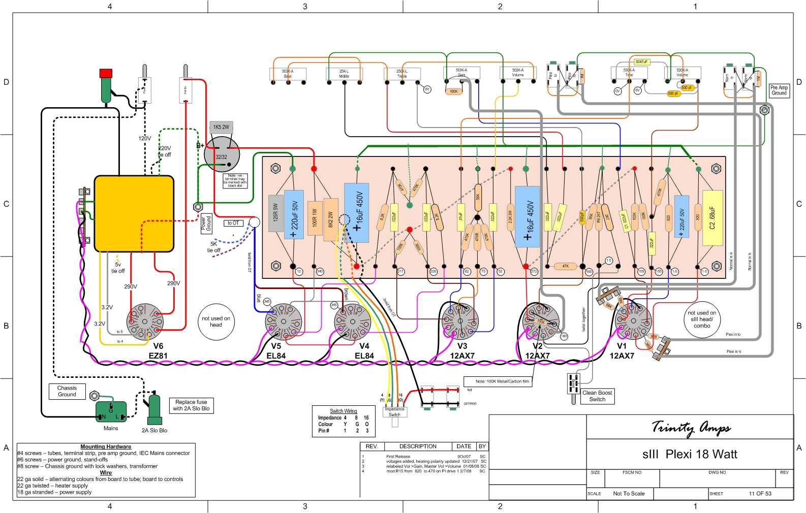 Jcm 800 2204 схема